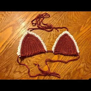 Handmade Festival Crochet Bikini top